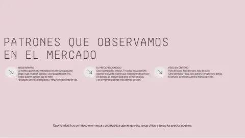 Estrategia de Caprichosa: patrones del mercado